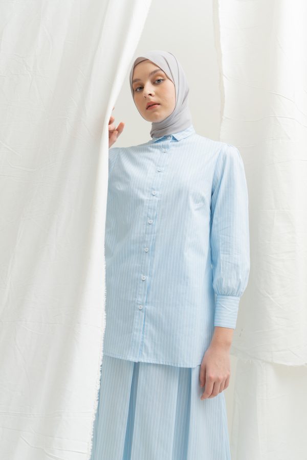 Blus Velya Kaluna Light Blue - Image 13