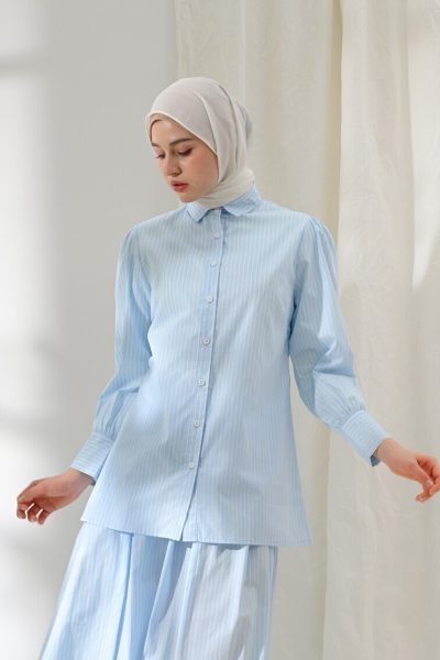 Blus Velya Kaluna Light Blue