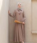 Gamis Luma Myla Dark Mocca