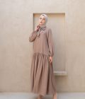 Gamis Luma Myla Dark Mocca - Image 8