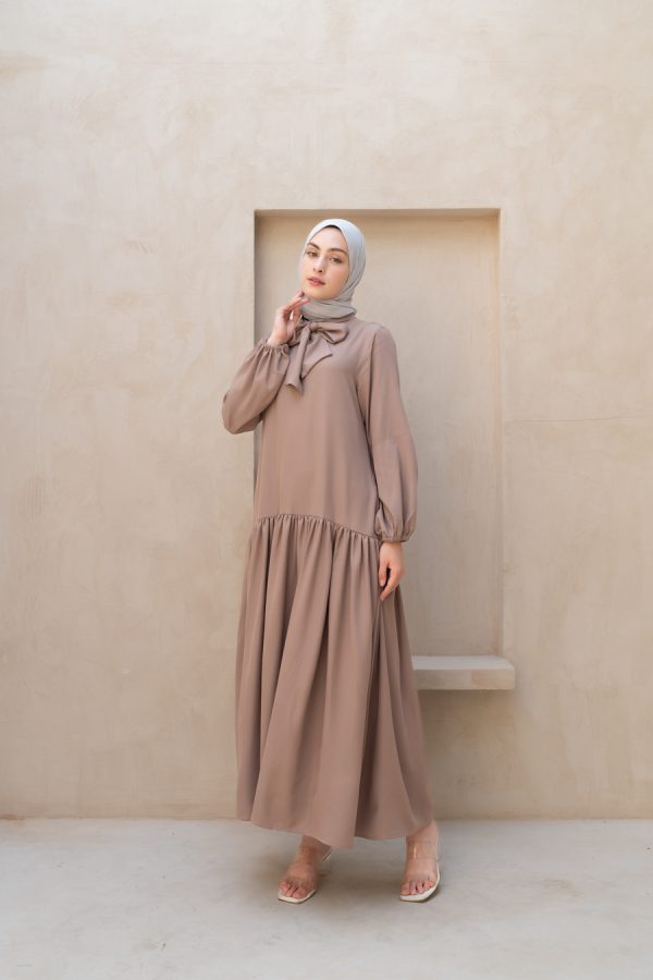 Gamis Luma Myla Dark Mocca - Image 8