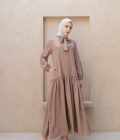Gamis Luma Myla Dark Mocca - Image 7