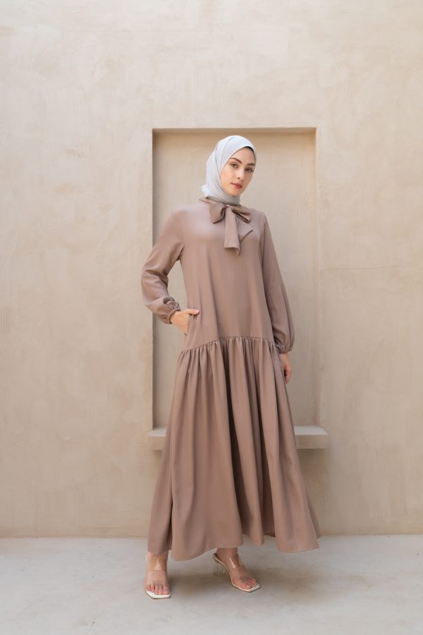 Gamis Luma Myla Dark Mocca - Image 7