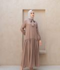 Gamis Luma Myla Dark Mocca - Image 6
