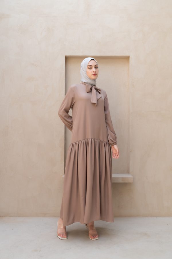 Gamis Luma Myla Dark Mocca - Image 6