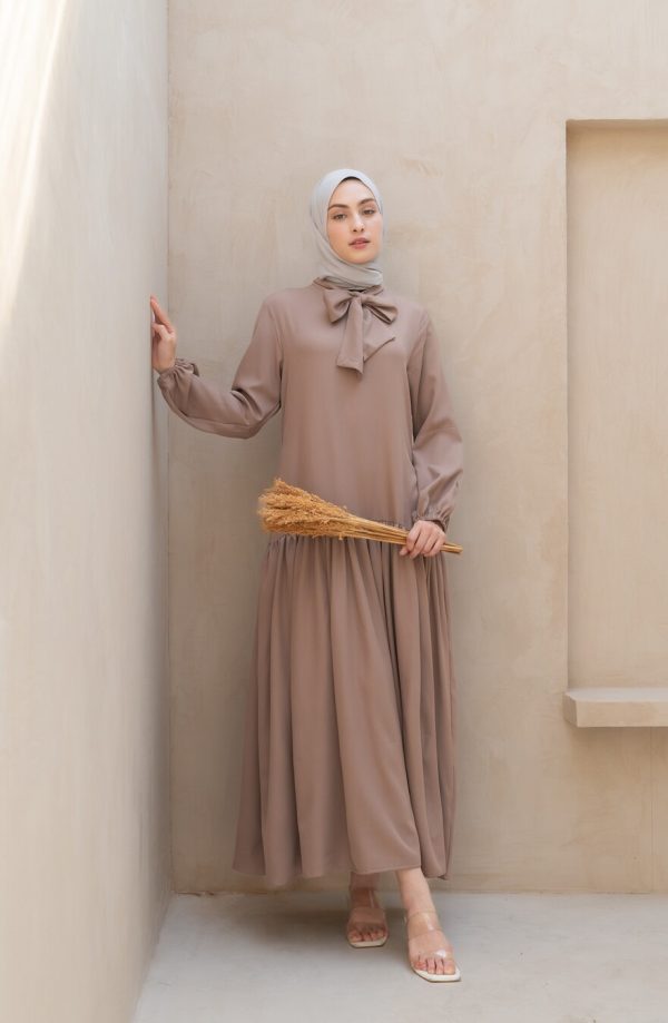 Gamis Luma Myla Dark Mocca