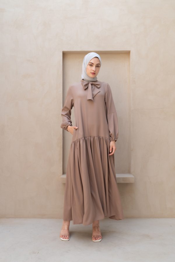 Gamis Luma Myla Dark Mocca - Image 2