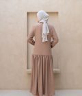 Gamis Luma Myla Dark Mocca - Image 5