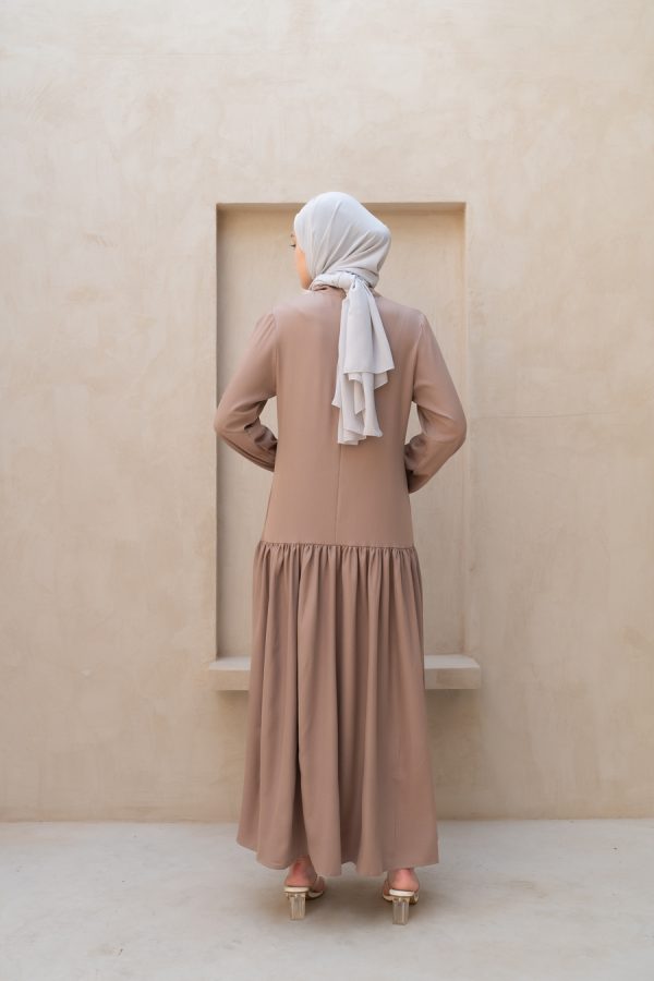 Gamis Luma Myla Dark Mocca - Image 5