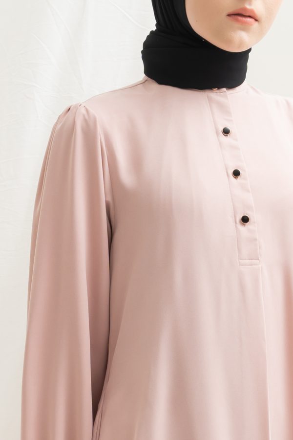Gamis Terra Feera Pink Salem Big Size - Image 3
