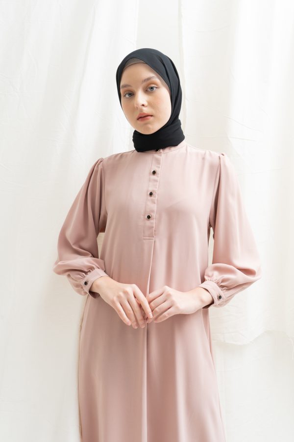 Gamis Terra Feera Pink Salem Big Size - Image 2