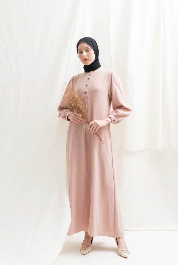 Gamis Terra Feera Pink Salem Big Size - Image 5
