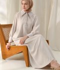 Gamis Zenia Rauda Oat Big Size - Image 6