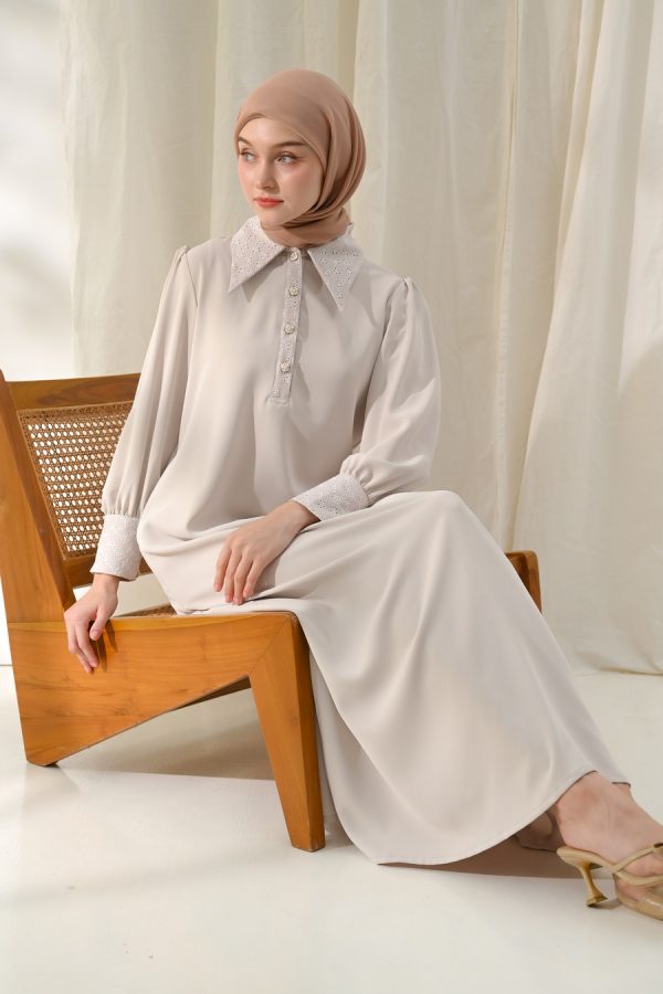 Gamis Zenia Rauda Oat
