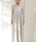 Gamis Zenia Rauda Oat Big Size - Image 5