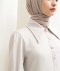 Gamis Zenia Rauda Oat Big Size - Image 9