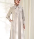 Gamis Zenia Rauda Oat Big Size