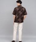 Kemeja Nuna Dira Coklat Big Size - Image 7