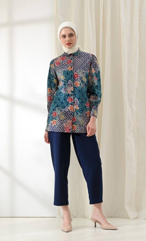 Pants Sabeena Kalya Navy Blue - Image 7