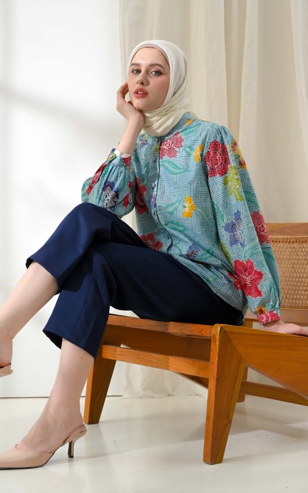 Pants Sabeena Kalya Navy Blue - Image 2