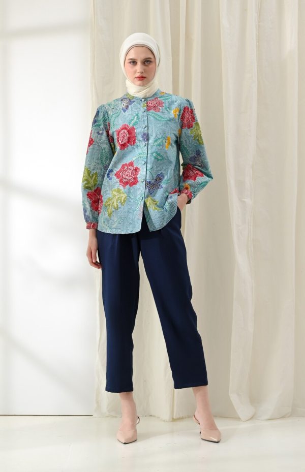 Pants Sabeena Kalya Navy Blue - Image 4