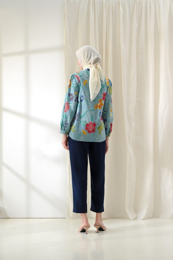 Pants Sabeena Kalya Navy Blue - Image 3