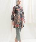 Tunik Lyla Arum Hitam - Image 4