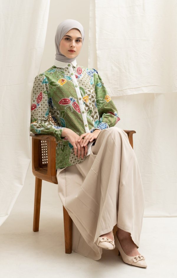 Riva Skirt Alma Oat Beige - Image 4