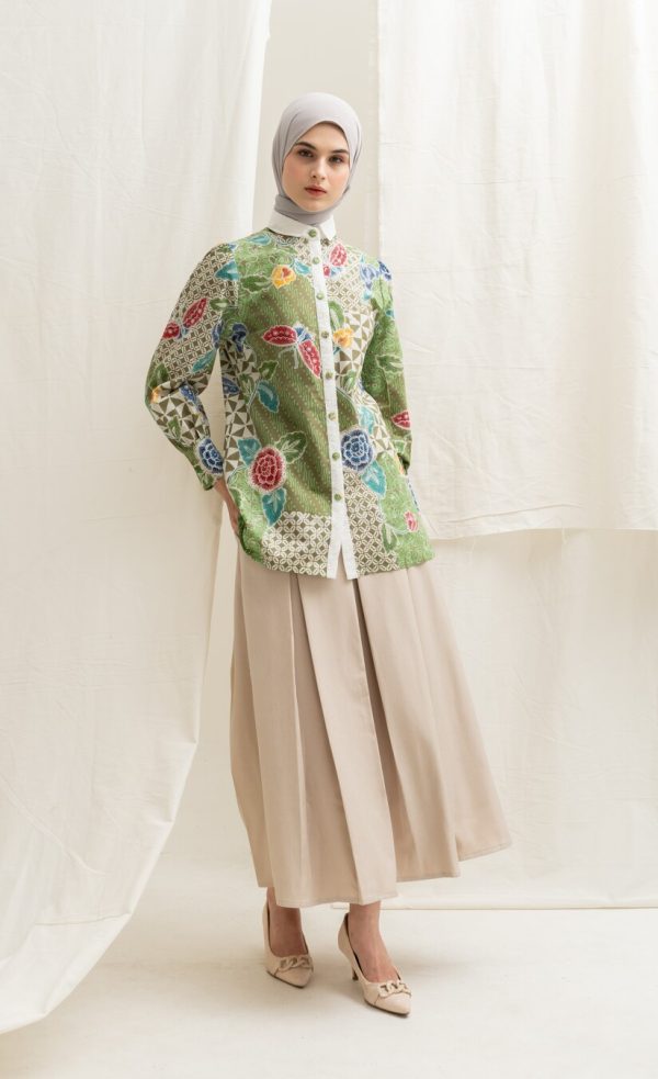 Riva Skirt Alma Oat Beige - Image 2