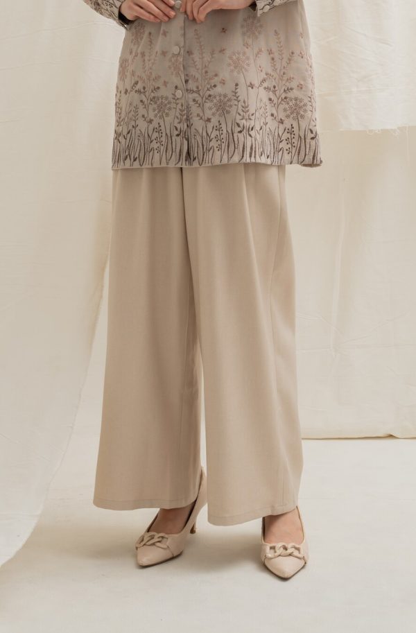 Wide Pants Alma Oat Beige - Image 2