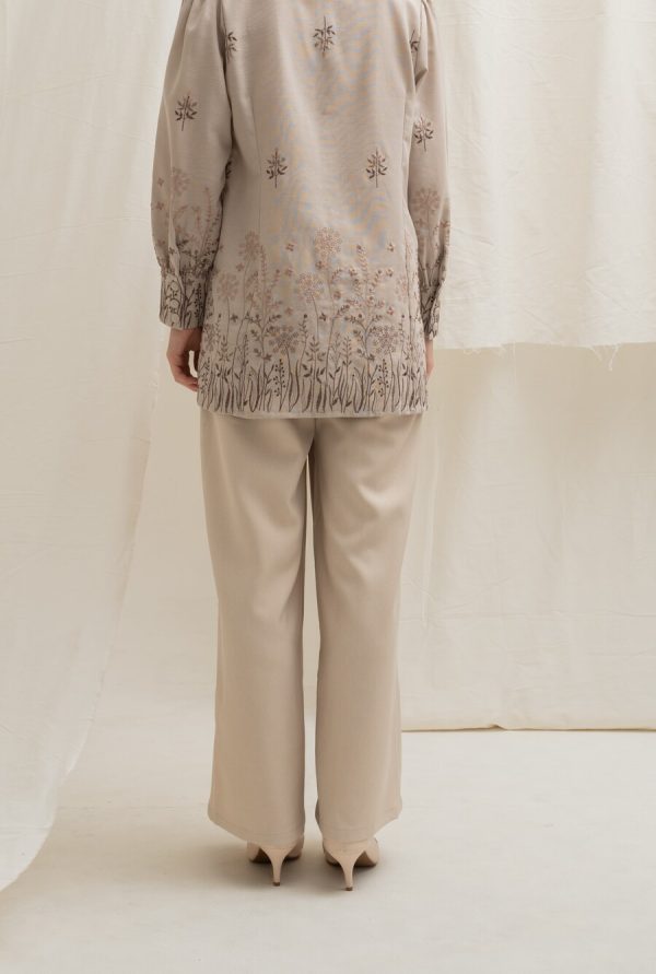 Wide Pants Alma Oat Beige - Image 4