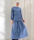 Blus Teana Kaluna Blue Big Size