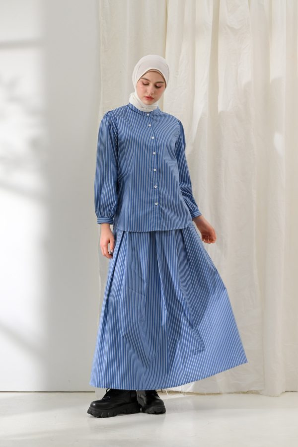 Blus Teana Kaluna Blue - Image 7