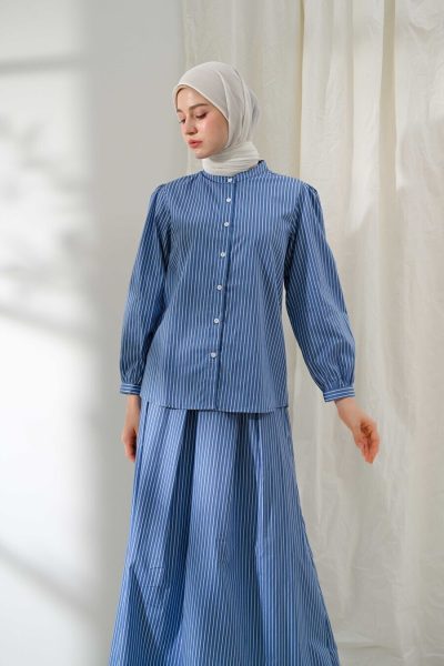 Blus Teana Kaluna Blue