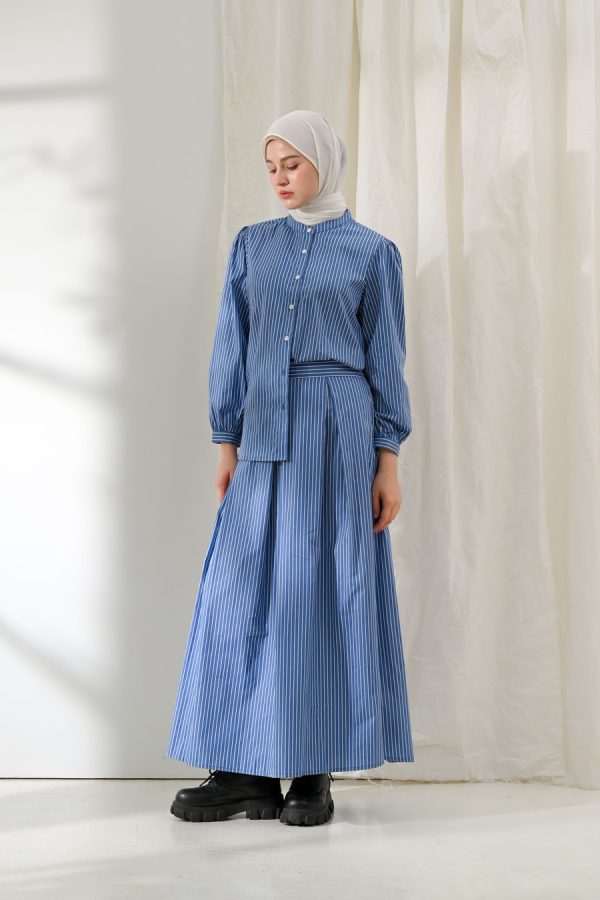 Blus Teana Kaluna Blue - Image 4