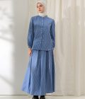 Blus Teana Kaluna Blue Big Size - Image 5