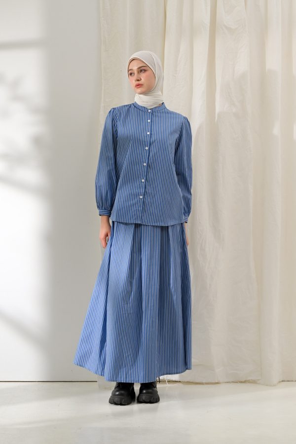 Blus Teana Kaluna Blue - Image 3