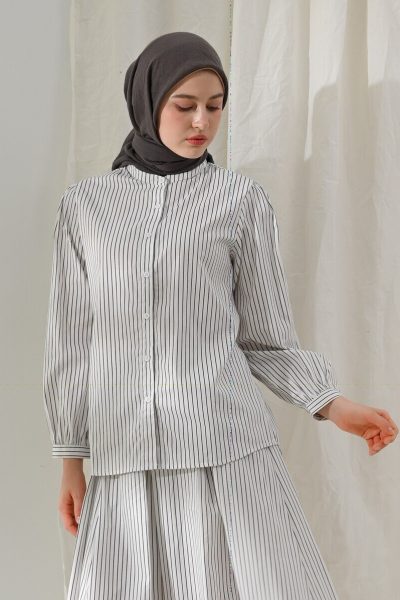 Blus Teana Kaluna White Big Size
