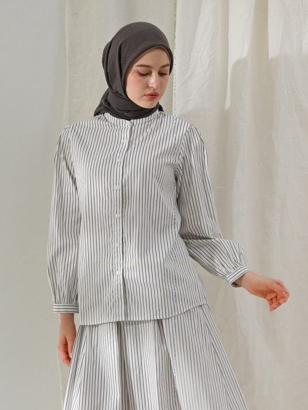Blus Teana Kaluna White Big Size