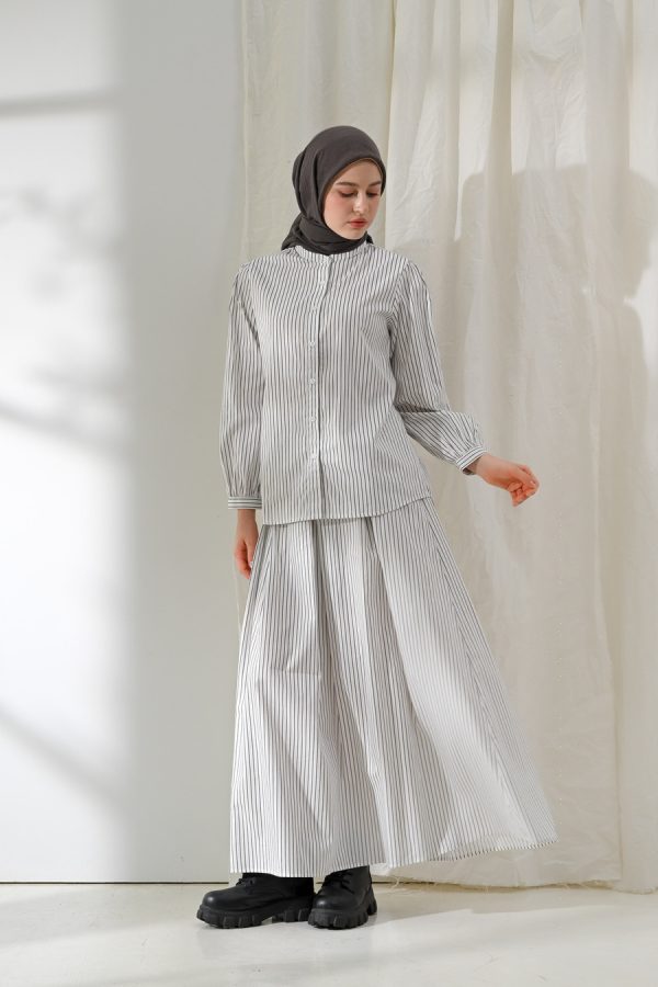 Blus Teana Kaluna White - Image 4
