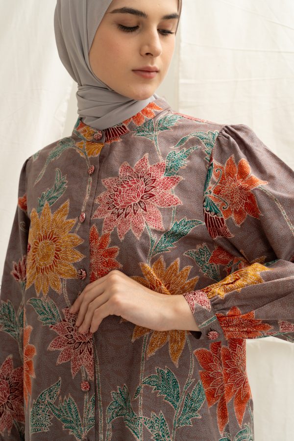 Blus Teana Puspa Abu Big Size - Image 8