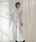 Deena Skirt Ditta Stripe Navy - Image 5