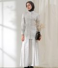 Deena Skirt Ditta Stripe Navy - Image 3