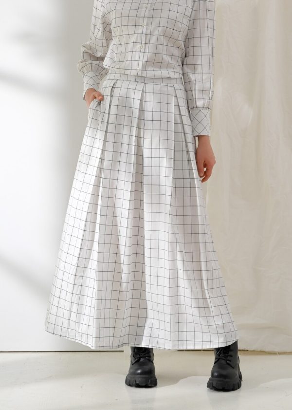 Deena Skirt Ditta Stripe Navy