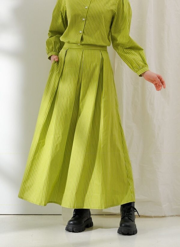 Deena Skirt Kaluna Lime Green