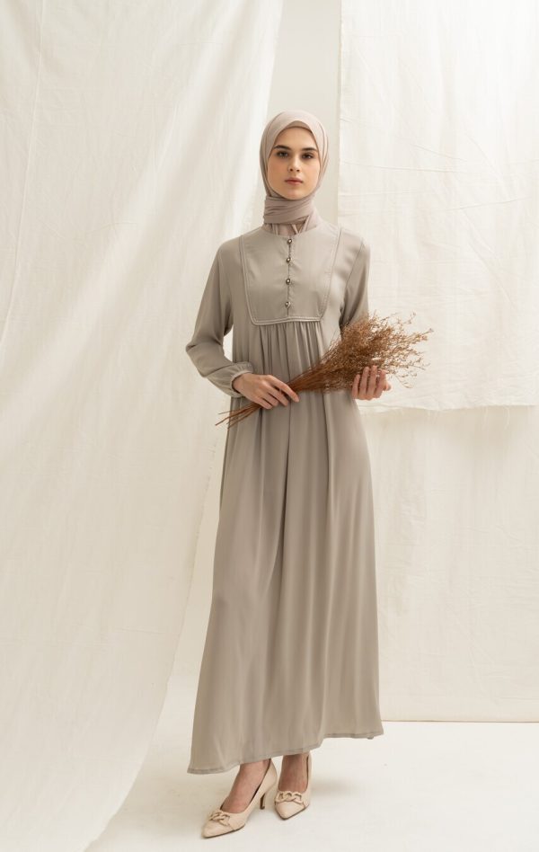 Gamis Miranti Elaina Taupe