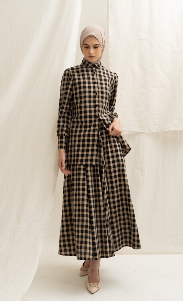Ana Skirt Rya Hitam - Image 3