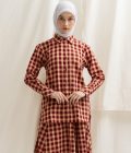 Blus Luna Rya Marun Big Size - Image 5