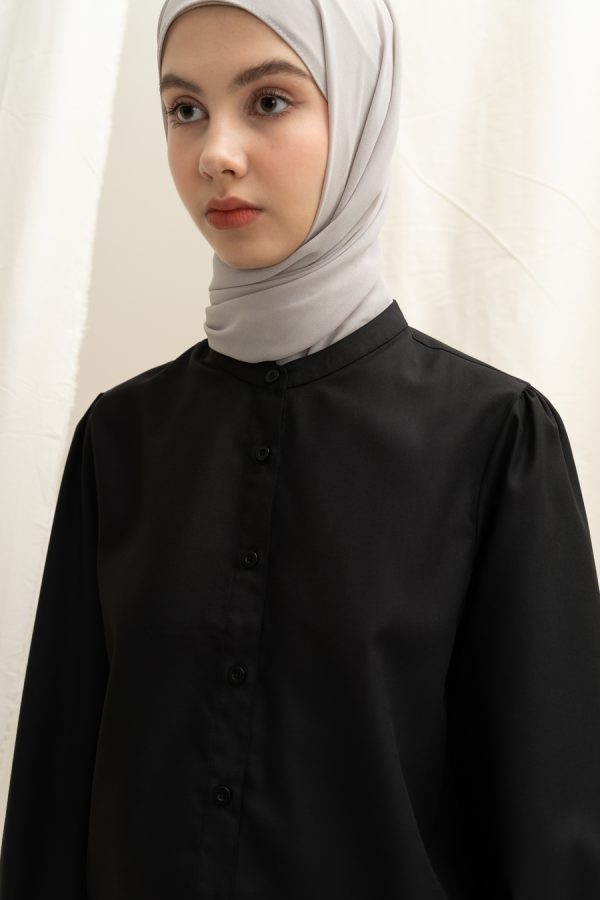 Blus Teana Hitam Big Size - Image 3