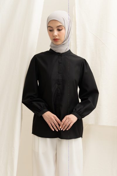 Blus Teana Hitam